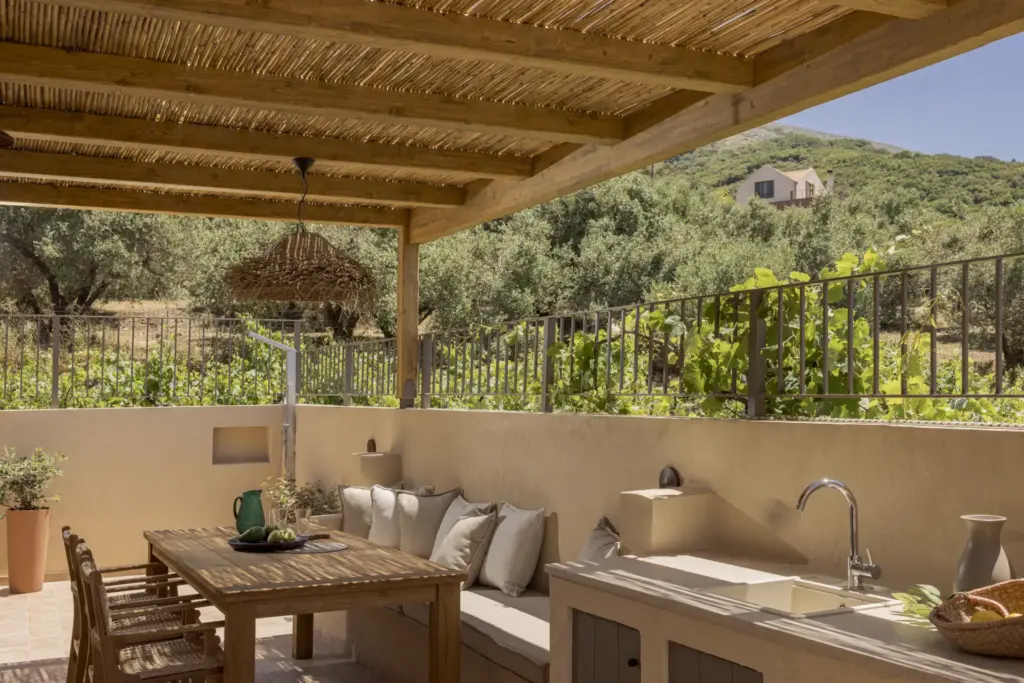 Mountain view from the veranda